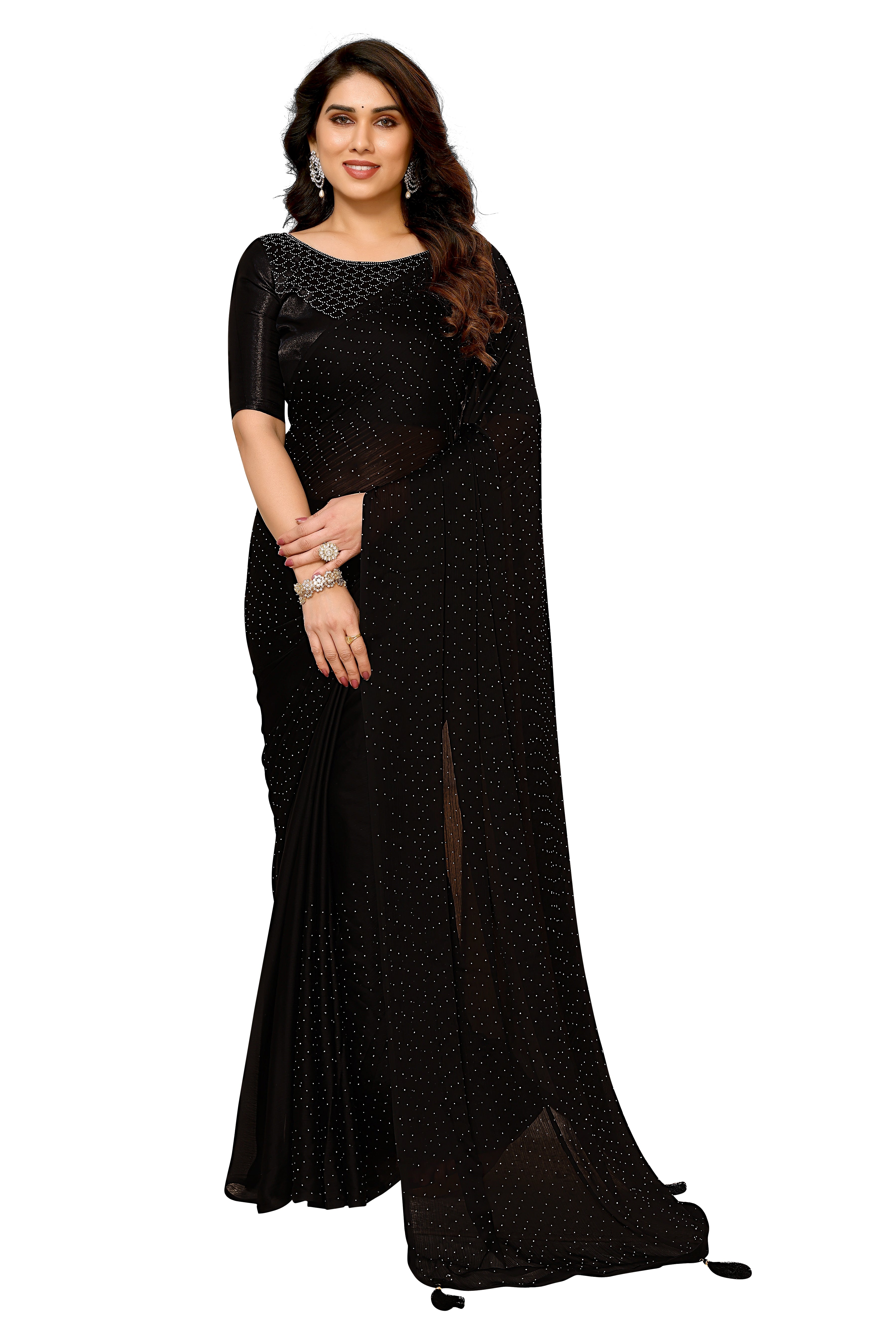 Elegant  Georgette Party Wear Saree