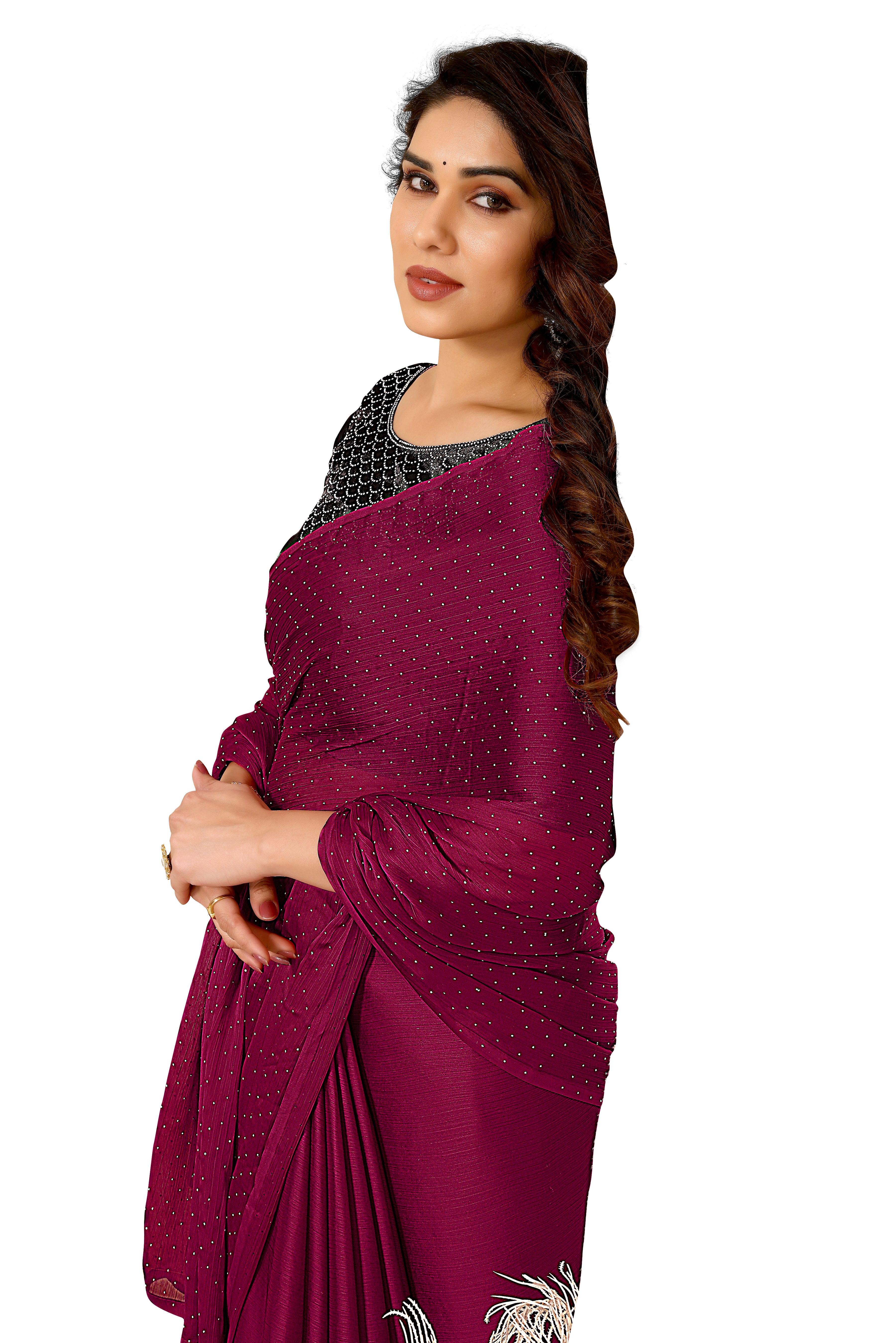 Elegant  Georgette Party Wear Saree