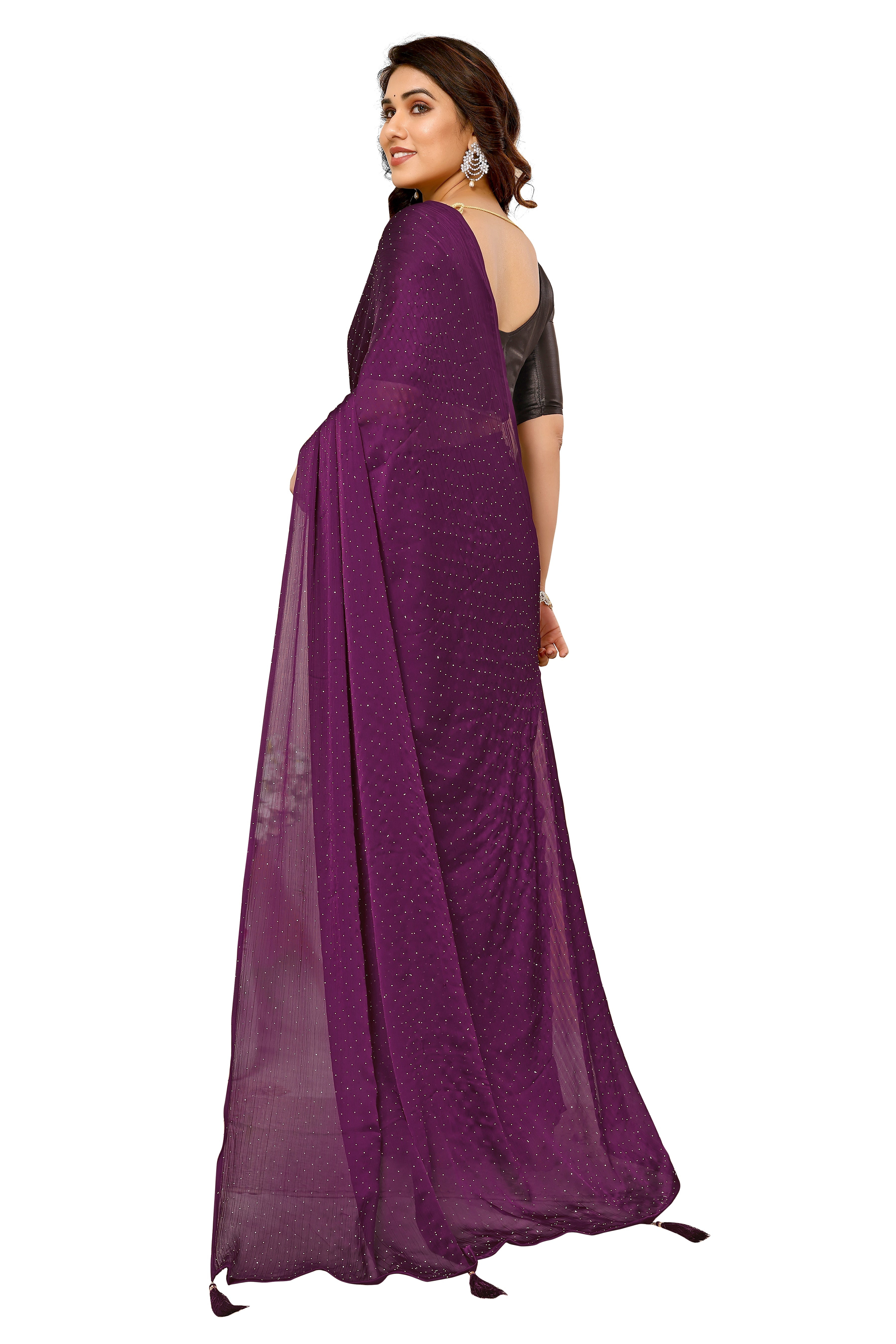 Elegant  Georgette Party Wear Saree