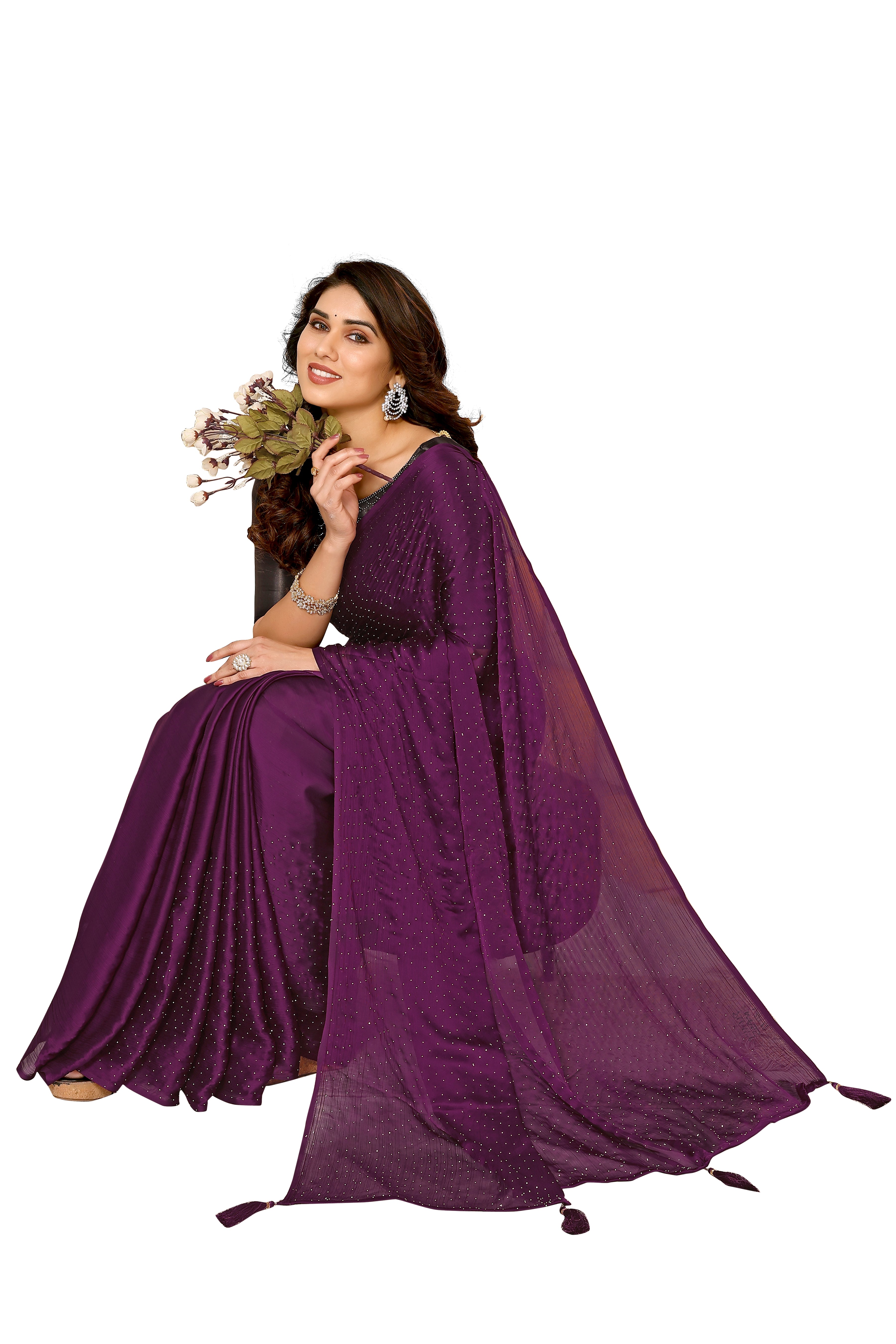 Elegant  Georgette Party Wear Saree