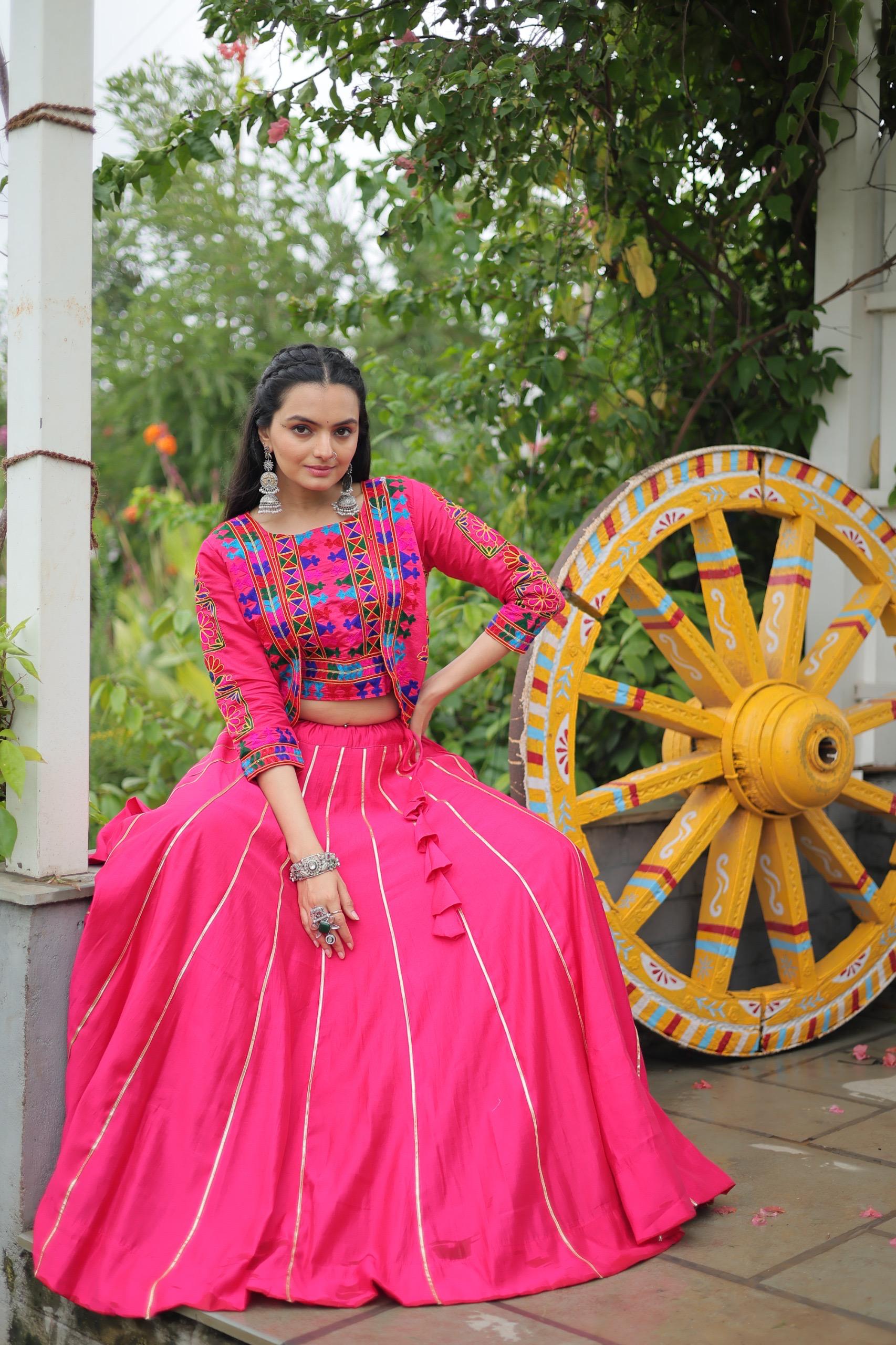 Multicolor Embroidered Lehenga Sets – Festive Collection