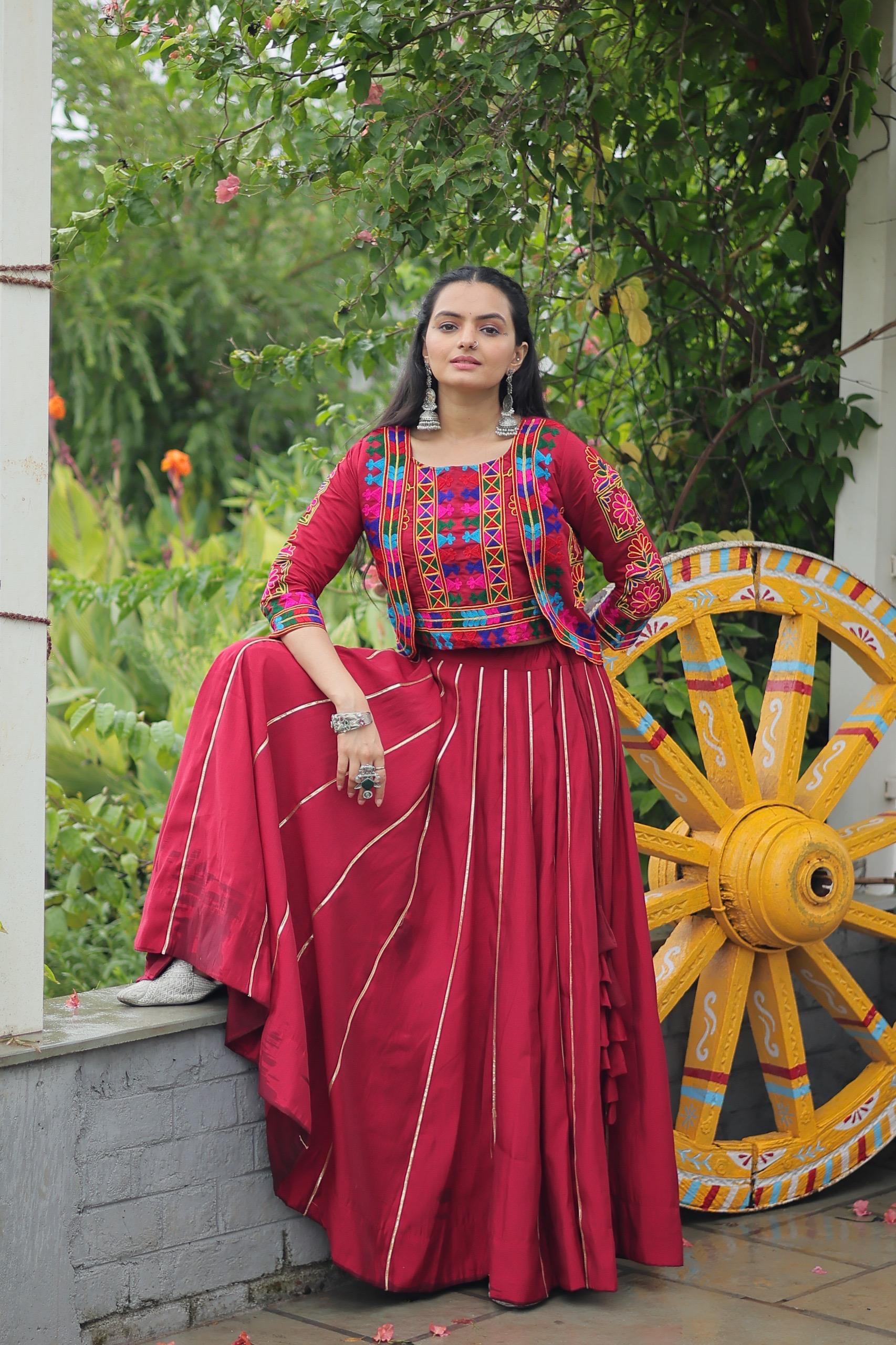 Multicolor Embroidered Lehenga Sets – Festive Collection