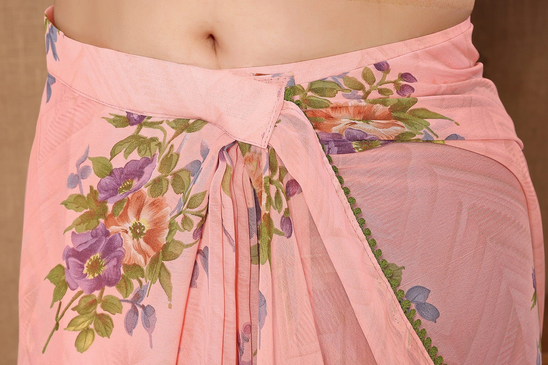 Ready-to-Wear  Striped Saree