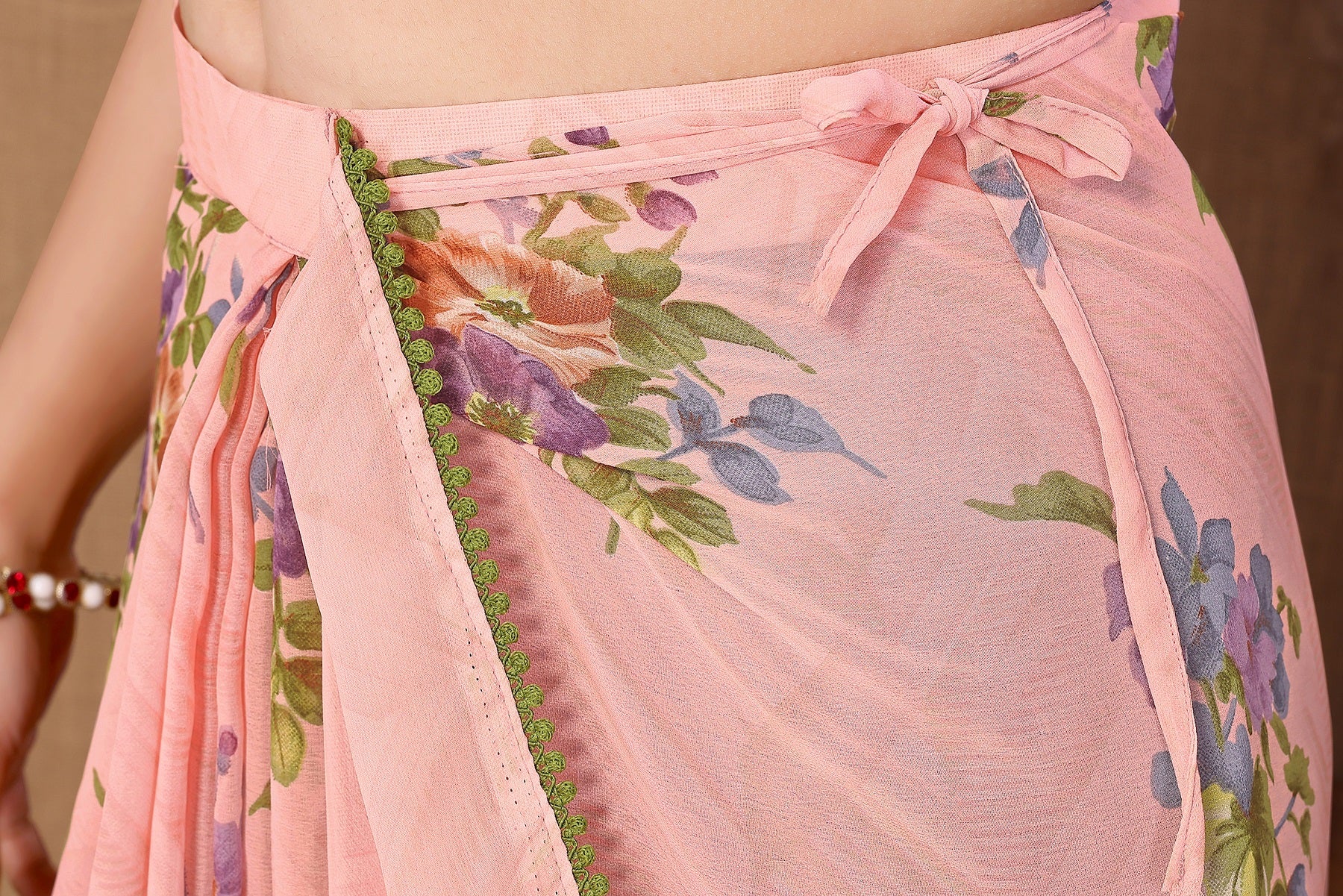 Ready-to-Wear  Striped Saree