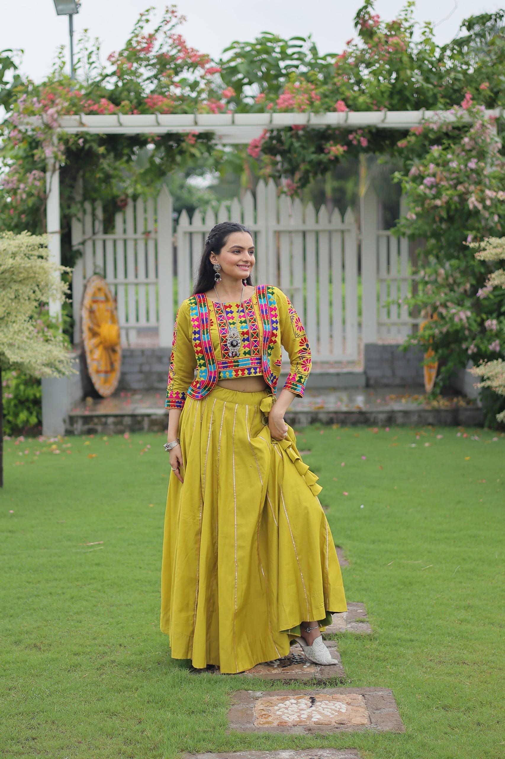 Multicolor Embroidered Lehenga Sets – Festive Collection