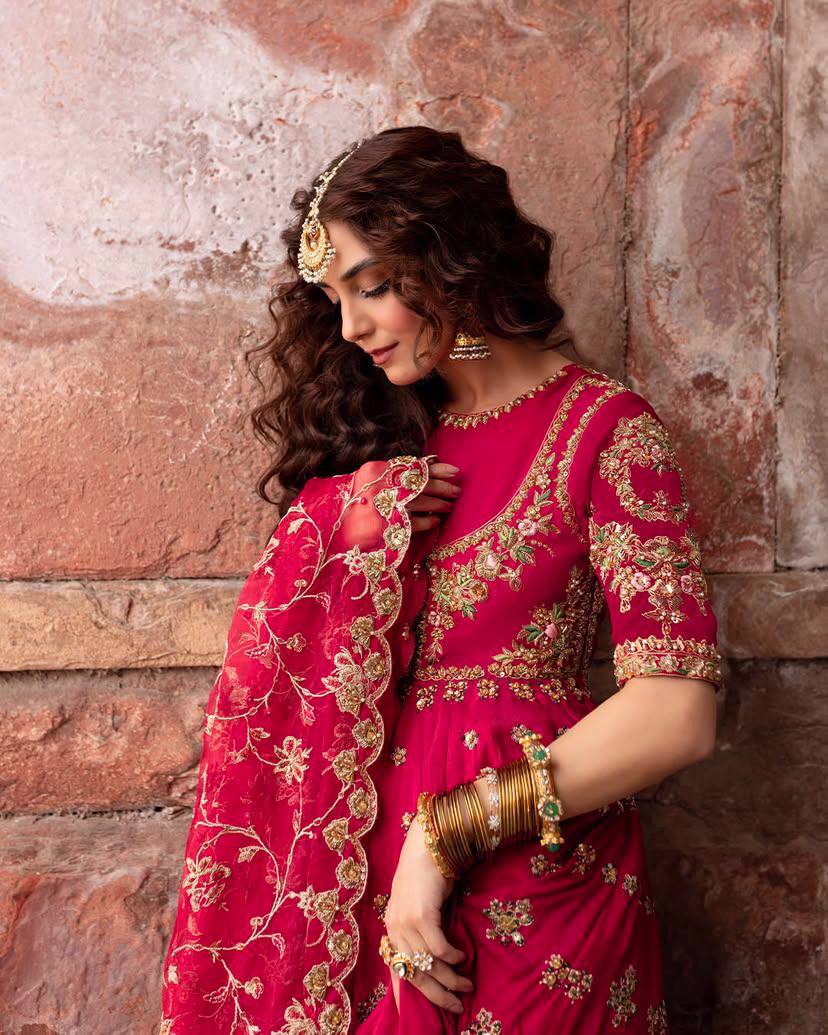 Rani Rajkumari Zari Anarkali Set