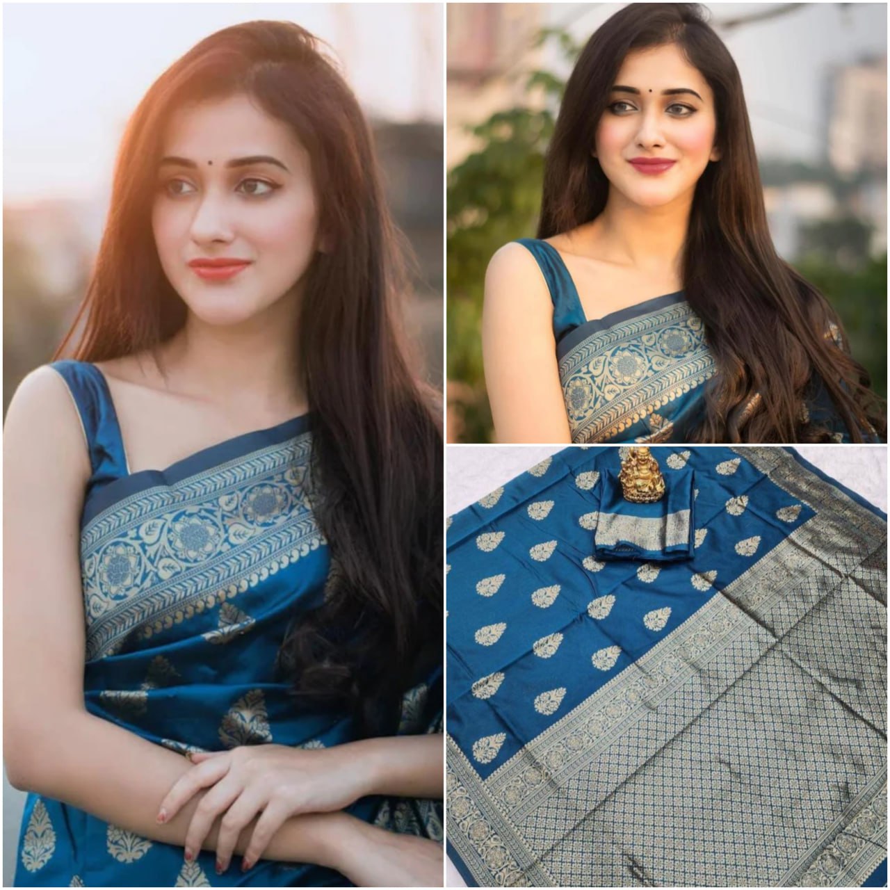 sapphire-toned in Sanskrit, paired with a royal vibe.