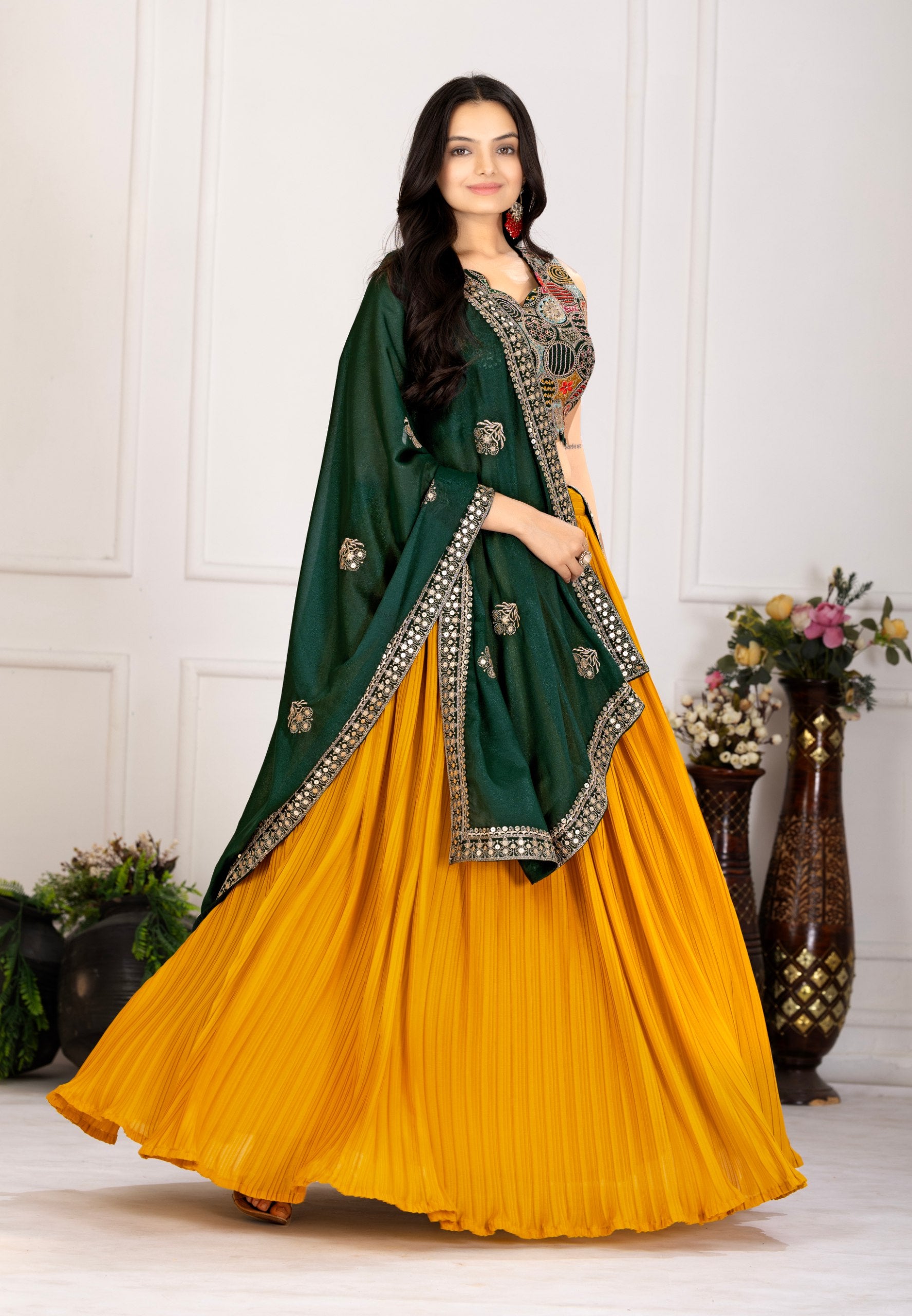 🌟 Trending Designer Lehenga Choli Set by Vihaa Ethanics 🌟