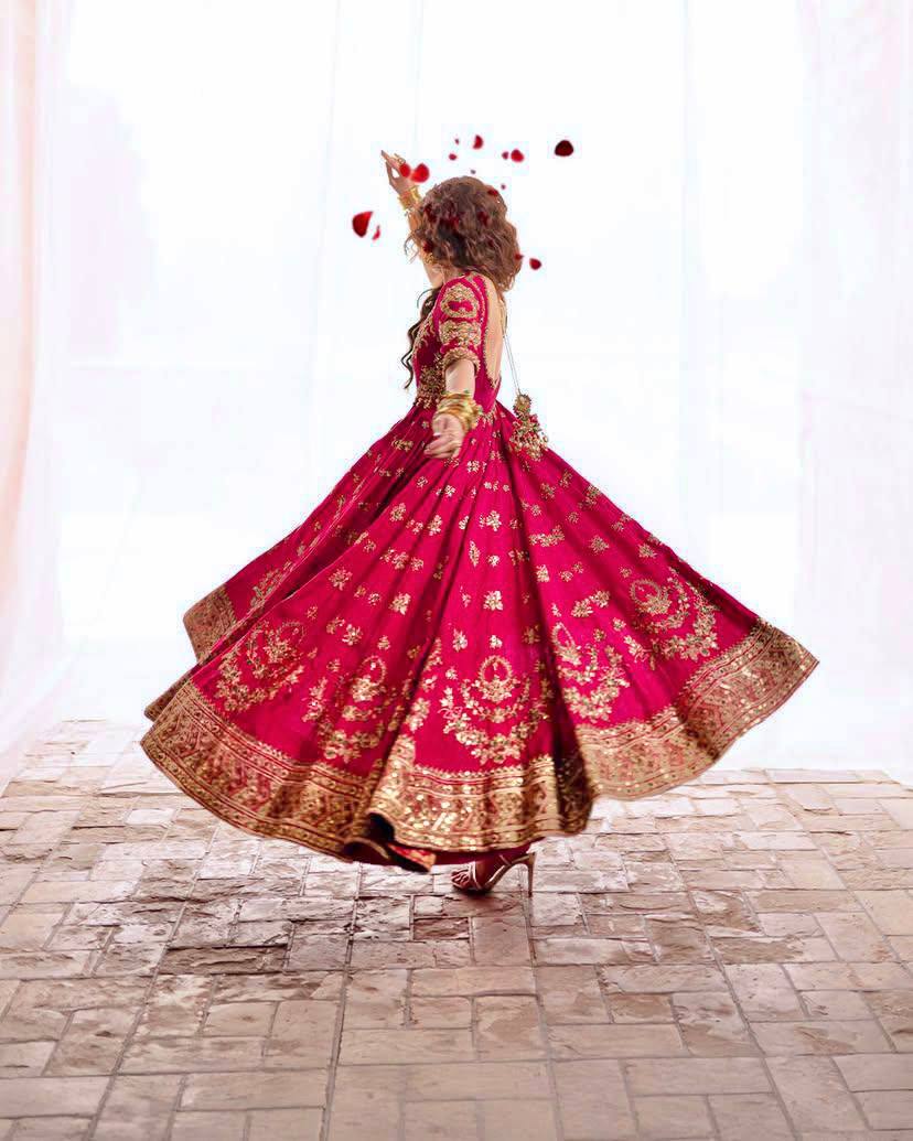 Rani Rajkumari Zari Anarkali Set