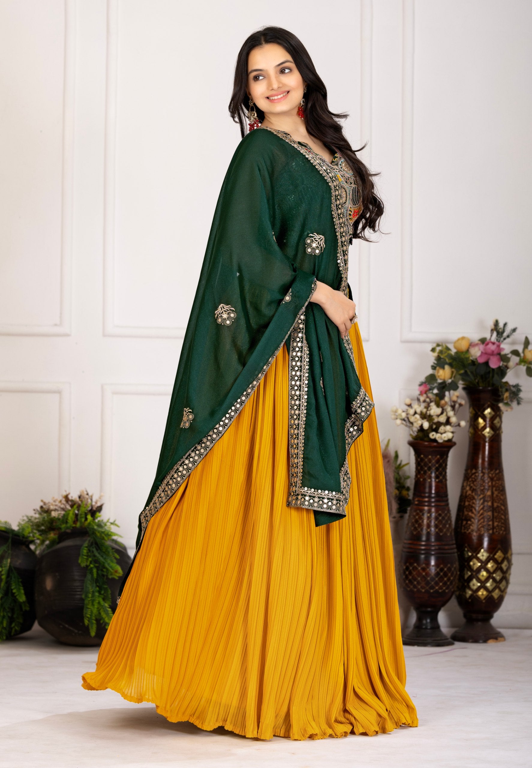 🌟 Trending Designer Lehenga Choli Set by Vihaa Ethanics 🌟