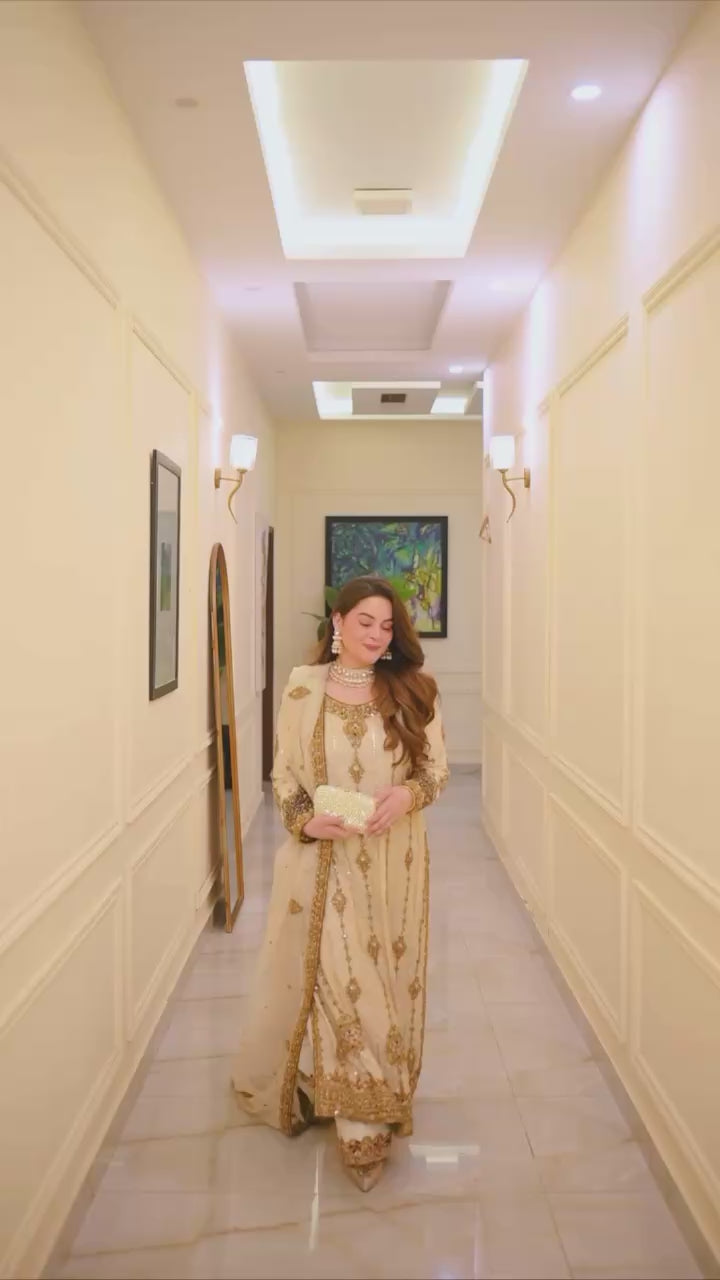 Noor-E-Ivory Embroidered Formal Set