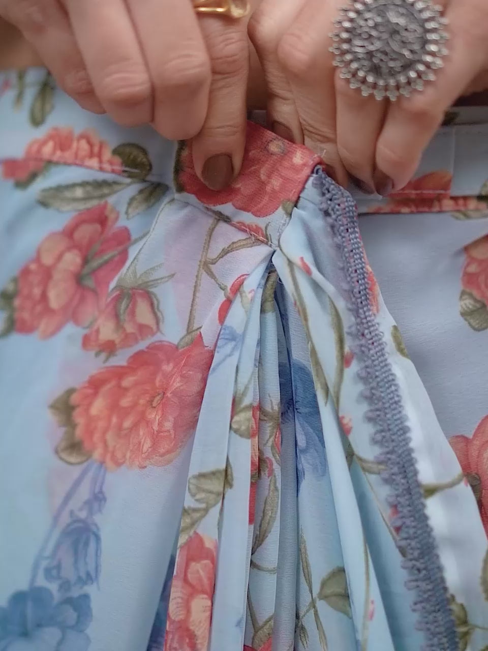 Ready-to-Wear  Striped Saree