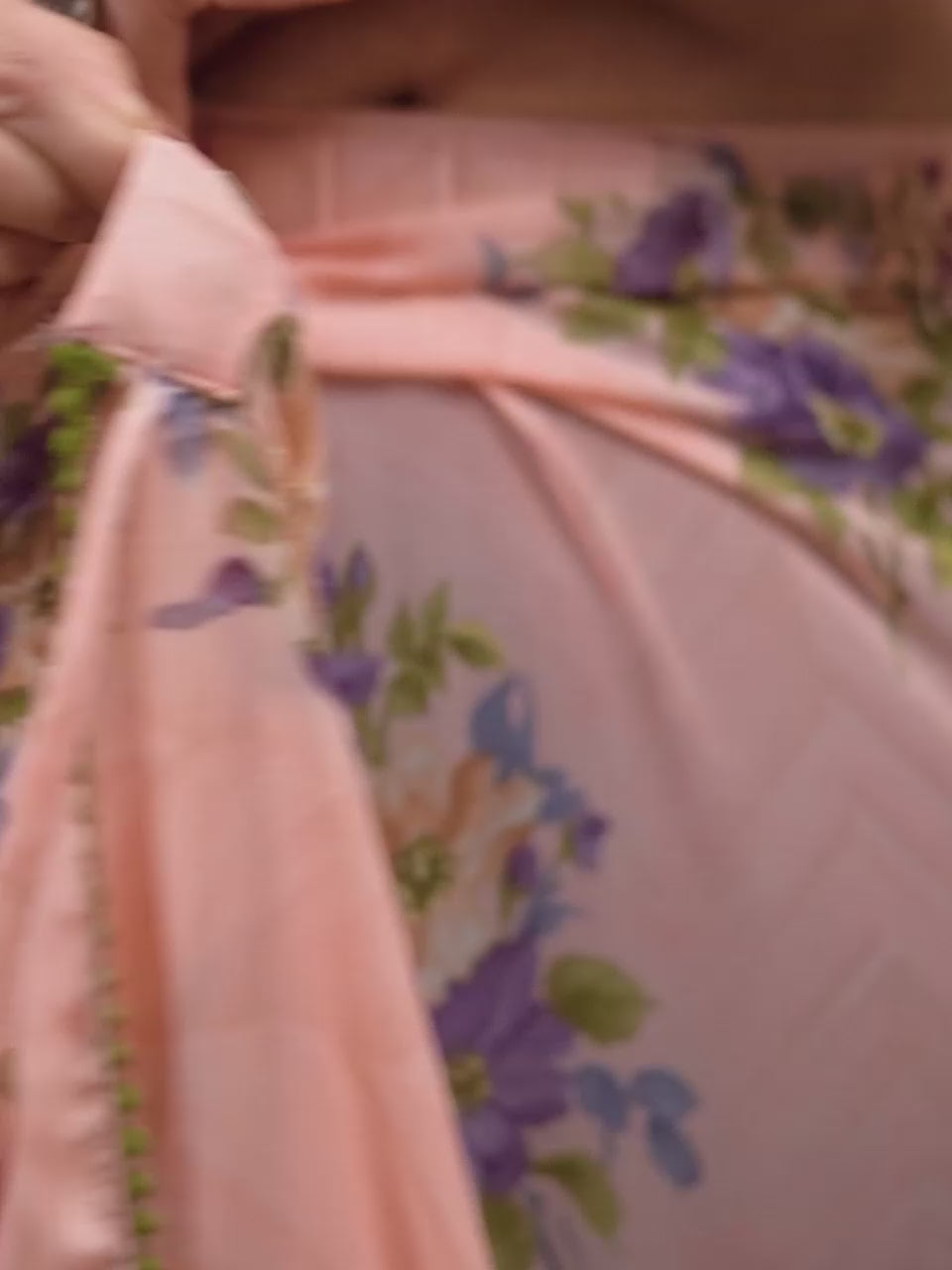 Ready-to-Wear  Striped Saree